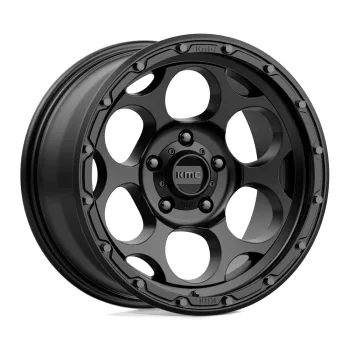   Alloy Wheel 17x8.5 ET0 5x127 KM541 Dirty Harry Textured Black KMC