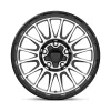   Alloy Wheel 17x8 ET38 5x108 KM542 Impact Satin Black Machined KMC