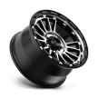 Alloy Wheel 17x9 ET18 5x127 KM542 Impact Satin Black Machined KMC