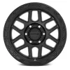   Alloy Wheel 17x9 ET18 5x127 KM544 Satin Black/Gloss Black Lip KMC
