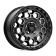 Alloy Wheel 17x9 ET-12 5x127 KM545 Trek Satin Black W/ Gray Tint KMC