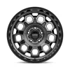  Alloy Wheel 17x9 ET-12 5x127 KM545 Trek Satin Black W/ Gray Tint KMC