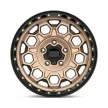Alloy Wheel 17x9 ET18 5x127 KM545 Trek Matte Bronze W/ Black LIP KMC