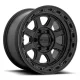 Alloy Wheel 20x9 ET18 5x127 KM548 Chase Satin Black W/ Gloss Black LIP KMC