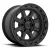 Alloy Wheel 17x9 ET0 6x135 KM548 Chase Satin Black W/ Gloss Black LIP KMC