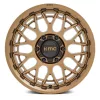 Alloy Wheel 17x8.5 ET18 5x127 KM722 Technic Matte Bronze KMC