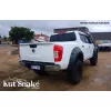   Kut Snake plastic fender flares Nissan Navara D23 NP300 for cars without ADBlue 50 mm REAR kit