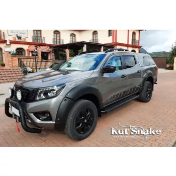   Kut Snake plastic fender flares Nissan Navara D23 NP300 for cars without ADBlue 50 mm