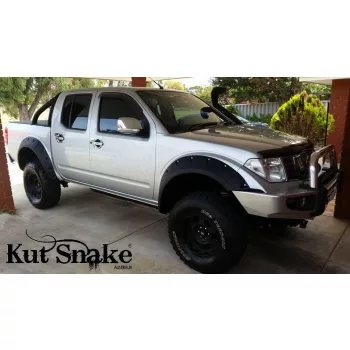   Kut Snake plastic fender flares Nissan Navara D40 2005-2015 75mm