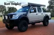 Kut Snake plastic fender flares Nissan Navara D40 2005-2015 75mm