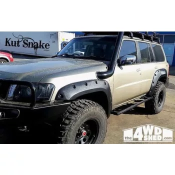   Kut Snake plastic fender flares Nissan Patrol Y61 GU4 2005->