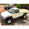 Kut Snake plastic fender flares Toyota Hilux 106 single cab
