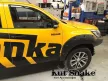 Kut Snake plastic fender flares Toyota Hilux Revo 2015+