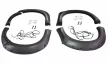 Kut Snake plastic fender flares Toyota Hilux 2005-2012