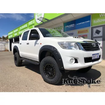 Kut Snake plastic fender flares Toyota Hilux Vigo2 2012-2015