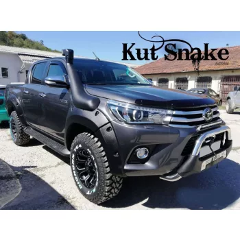   Kut Snake plastic fender flares Toyota Hilux Rocco 2022-> 75 mm