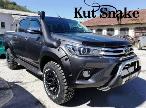 Kut Snake plastic fender flares Toyota Hilux Rocco 2022-> 75 mm