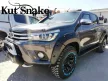 Kut Snake plastic fender flares Toyota Hilux Rocco 2022-> 75 mm