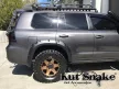 Kut Snake plastic wheel arch flare Toyota Land Cruiser 200