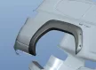 Kut Snake plastic wheel arch flare Toyota Land Cruiser 200