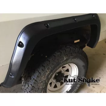   Kut Snake plastic fender flare 50 mm Toyota Land Cruiser serie70 (2 doors)->2007 rear pair
