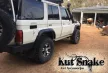 Kut Snake plastic fender flares Toyota Land Cruiser 76