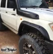 Kut Snake plastic fender flares Toyota Land Cruiser 76