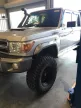 Kut Snake plastic fender flares Toyota Land Cruiser 79 double cab pick-up truck