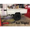   Kut Snake plastic fender flares Toyota Land Cruiser 79 Pick-up 2007->