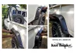 Kut Snake plastic fender flares Toyota Land Cruiser 79 Pick-up 2007->