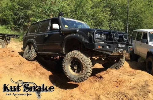 Kut Snake plastic fender flares Toyota Land Cruiser 80 65mm