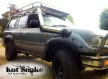 Kut Snake plastic fender flares Toyota Land Cruiser 80 65mm