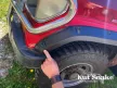 Kut Snake plastic wheel arch flare 50 mm only front kit Toyota Land Cruiser LJ70, KZJ70 (2 doors)1990-