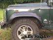 Kut Snake Monster plastic fender flares Land Rover Defender