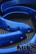 Kut Snake MONSTER plastic fender flares Ford Ranger PX 95mm smooth finish