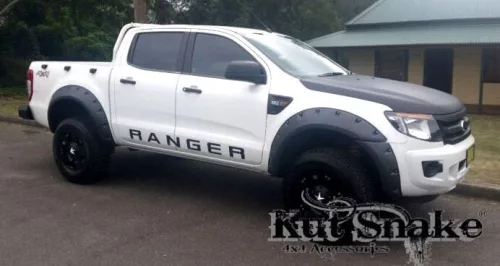 Kut Snake MONSTER plastic fender flares Ford Ranger PX 95mm