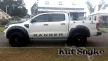 Kut Snake MONSTER plastic fender flares Ford Ranger PX 95mm