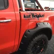 Kut Snake MONSTER plastic fender flares Ford Ranger PX 95mm