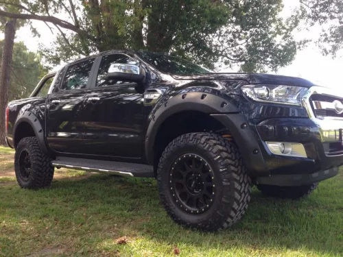 Kut Snake plastic fender flares Ford Ranger PX 55mm