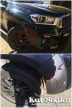 Kut Snake plastic fender flares Ford Ranger PX 55mm