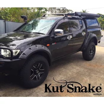   Kut Snake plastic fender flares Mitsubishi L200  2005-2015 MONSTER 95mm