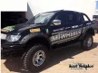 Kut Snake plastic fender flares Mitsubishi L200  2005-2015 MONSTER 95mm