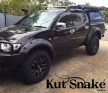 Kut Snake plastic fender flares Mitsubishi L200 2006-2015 75 mm