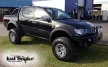 Kut Snake plastic fender flares Mitsubishi L200 2006-2015 75 mm