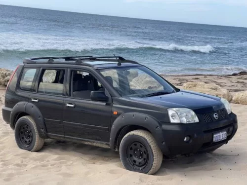 Kut Snake Plastic Fender Flares Extension for Nissan X-Trail (2001-2007) - 45mm.