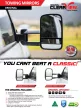 ClearView Towing Mirrors for Toyota Land Cruiser 120