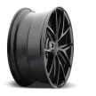 Alloy Wheel 19x8.5 ET33 5x114.3 M117 Misano Matte Black Niche Road Wheels