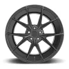   Alloy Wheel 19x8.5 ET33 5x114.3 M117 Misano Matte Black Niche Road Wheels