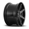   Alloy Wheel 19x8.5 ET40 5x108 M192 Altair Gloss Black Matte Black Niche Road Wheels