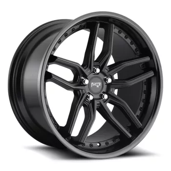  Alloy Wheel 20x9 ET35 5x114.3 M194 Methos Gloss Black Matte Black Niche Road Wheels